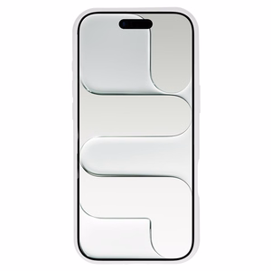 Magsafe Slim Silicone dėklas iPhone 17 Air baltas