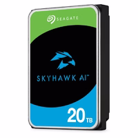 Seagate SkyHawk AI vidinis kietasis diskas 20 TB 7200 RPM 512 MB 3.5" „Serial ATA III“