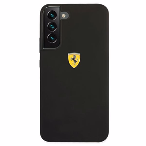 Ferrari FESSIHCS22MBK S22+ S906 juoda/juoda kietas dėklas On Track Silicone