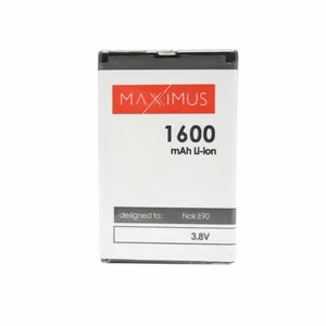 Аккумулятор MAXXIMUS NOK E52/E90 1600 LION E55/E63/E71/E72/N97
