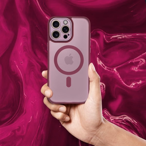 Dėklas Samsung A27 Variete Mag Cover suderinamas su MagSafe violetinis
