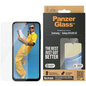PanzerGlass itin platus apsauginis stiklas Samsung Galaxy A15 / A15 5G