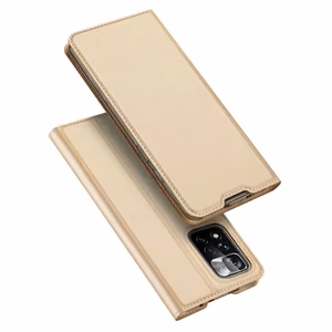 Dux Ducis Skin Pro чехол-книжка Poco M4 Pro 5G золотой