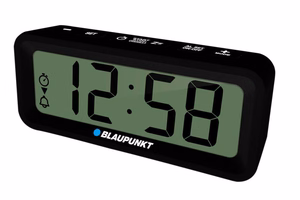 BLAUPUNKT CL04BK DAUGIAFUNKCIS LAIKRODIS, JUODAS