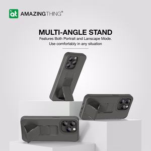 Amazing Thing Matte Pro magnetinis dėklas MagSafe 12FT IP156.7PMPBK iPhone 15 Pro Max juodas