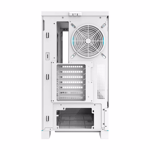 Darkflash DY451 PRO kompiuterio korpusas (baltas) + 1 ventiliatorius