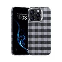 Benks Magnetinis Armor Vichy Kevlar Dėklas telefonui (BF62) iPhone 15 Pro Max juodas