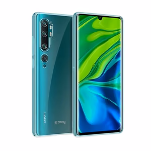 Crong Crystal Slim dėklas, skirtas Xiaomi Mi Note 10 / Mi Note 10 Pro, skaidrus