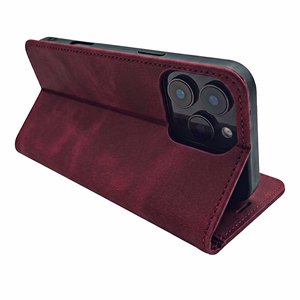 Smart Suede dėklas Honor 600 / Honor 600 Pro bordo
