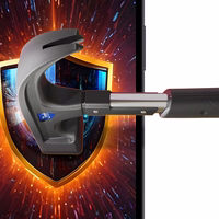 3mk Silky Matt Privacy apsauginis stiklas iPhone 12 Pro Max telefonui