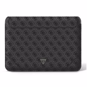 Guess 4G Uptown Triangle Logo dėklas 13–14" nešiojamam kompiuteriui - juodas