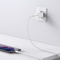 Įkroviklis Baseus Super Si 25W USB-C baltas CCSP020102