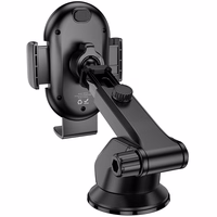 Automobilinis telefono laikiklis Borofone BH134 (dashboard) juodas