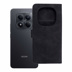 TENDER Book dėklas skirtas XIAOMI Redmi Note 15 PRO 4G, juodos spalvos
