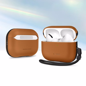 Tech-Protect NaturalFit dėklas AirPods Pro 3 rudas