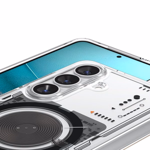 Spigen Ultra Hybrid Mag MagSafe dėklas skirtas Samsung Galaxy S26+ Neo One - skaidrus