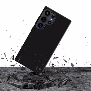 Силиконовый чехол 3mk для Samsung Galaxy S25 Ultra - чёрный