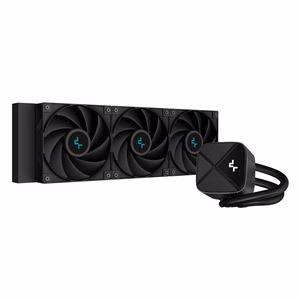DeepCool LS720S Zero Dark procesoriaus viskas viename skystas aušintuvas 12 cm juodas 1 vnt.