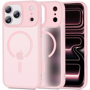 Tech-Protect MagMat MagSafe dėklas iPhone 17 Pro rožinis