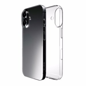 Puro 03 Nude silikoninis dėklas telefonui iPhone 16 - permatomas