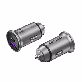 Vention FFFH0 mobiliojo įrenginio kroviklis Universalus Pilka Cigarų pridegiklis Spartusis įkrovimas Automatinis