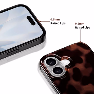 Tech-Protect Lamano Magnetinis dėklas telefonui iPhone 16 - juodas ir raudonas