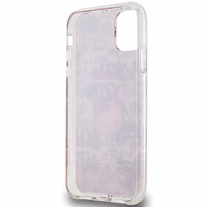 Hello Kitty IML grafičių dėklas telefonui iPhone 11 / Xr - rožinis