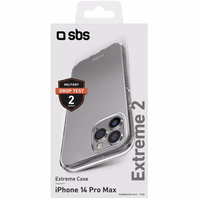 SBS Extreme X2 Dėklas iPhone 14 Pro Max skaidrus