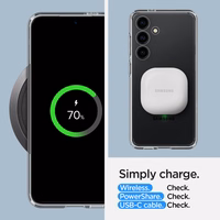 Spigen Ultra Hybrid dėklas telefonui Samsung Galaxy S24 - matinė juoda