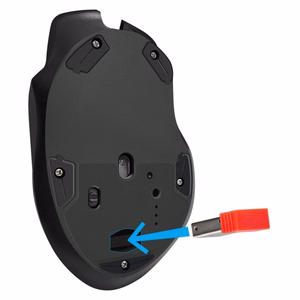 PELĖ DEFENDER GM-213 THUNDER RF 1600dpi 8P juoda