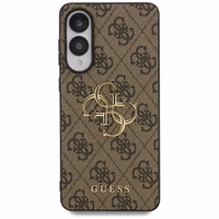 Guess Big 4G Logo Classic Logo dėklas Samsung Galaxy S25 Edge - rudas