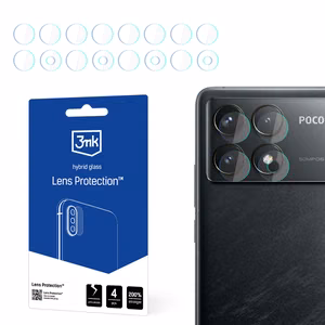 Гибридное стекло объектива камеры 3mk Lens Protection™ для Xiaomi Poco F6 Pro