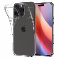 Spigen Liquid Crystal dėklas telefonui iPhone 16 Pro - skaidrus