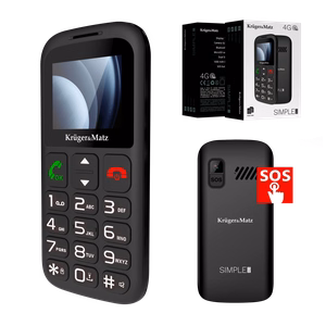 Krüger&Matz Simple 923 – 4G mobile phone for seniors (KM0923-4G)