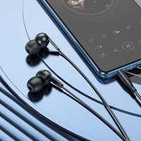 Ausinės Hoco M124 3,5mm juodos