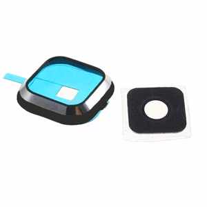 Samsung A500 A5 kameros stikliukas juodas HQ