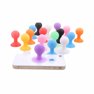 Telefono laikiklis su apvalia galvute - mėlynas