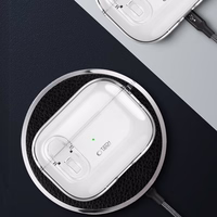 Tech-Protect Slim Hook dėklas AirPods 1 / 2 (m) - skaidrus