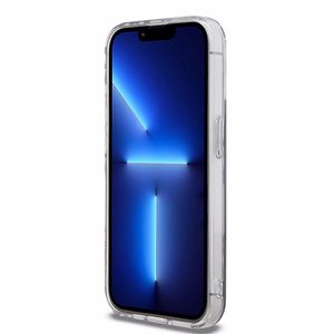 DKNY IML languotas mono raštas dėklas telefonui iPhone 15 Pro Max - juodas