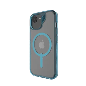 ZAGG Santa Cruz Snap dėklas su MagSafe iPhone 16e (2025) / 15 / 14 / 13 - Mėlynas