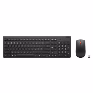 Lenovo Essential Wireless Combo Keyboard & Mouse Gen2 Keyboard and Mouse Set Wireless Mouse included Nordic Black
