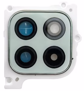 Samsung A226 A22 5G kameros stikliukas su rėmeliu Green ORG