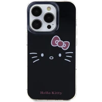 Hello Kitty IML Kitty Face dėklas telefonui iPhone 15 Pro - juoda