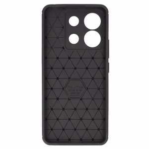 Tel Protect Carbon Elite dėklas telefonui Xiaomi Redmi Note 13 Pro 5G juodas
