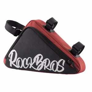 Rockbros G002 Flash Journey треугольная сумка на раму, 1.4L — цвет: красный