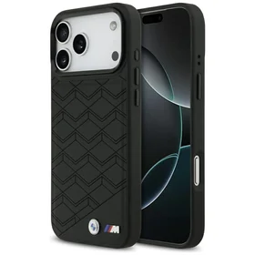 BMW M Shape Logo MagSafe dėklas telefonui iPhone 17 Pro Max - juodas