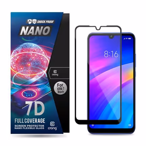 Гибридное защитное стекло Crong 7D Nano Flexible Glass 9H для Xiaomi Redmi 7