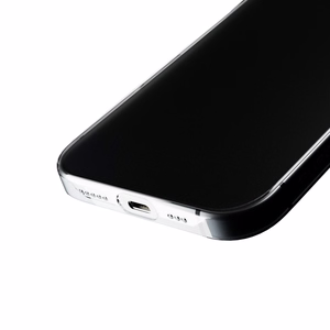 Puro 03 Nude silikoninis dėklas telefonui iPhone 16 - permatomas