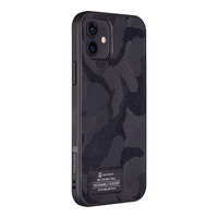 Tactical Camo Troop Dėklas for Apple iPhone 12/12 Pro Juodas