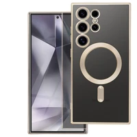 ELECTRO MAG COVER dėklas suderinamas su MagSafe SAMSUNG A37 auksinis